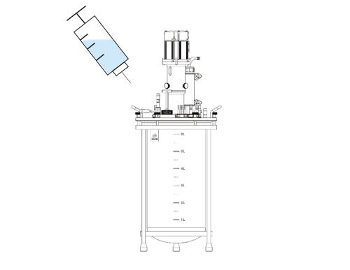 Syringe inoculation Syringe inoculation