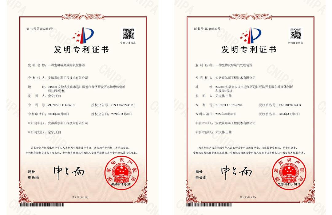 Four new patents for HOLVES inventions Four new patents for HOLVES inventions