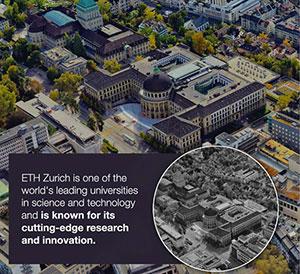Aerial view of ETH Zurich Aerial view of ETH Zurich